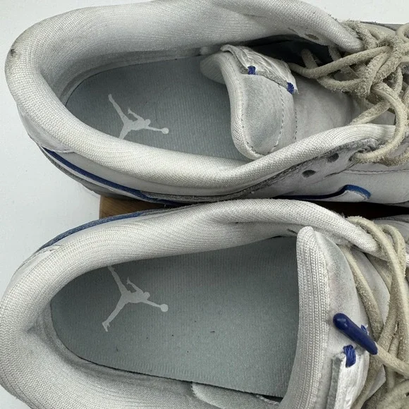 Nike Dunk Low Shoes Mens Size 11 Gray Leather Low Top Sneakers DX3722-001 - Picture 7 of 10